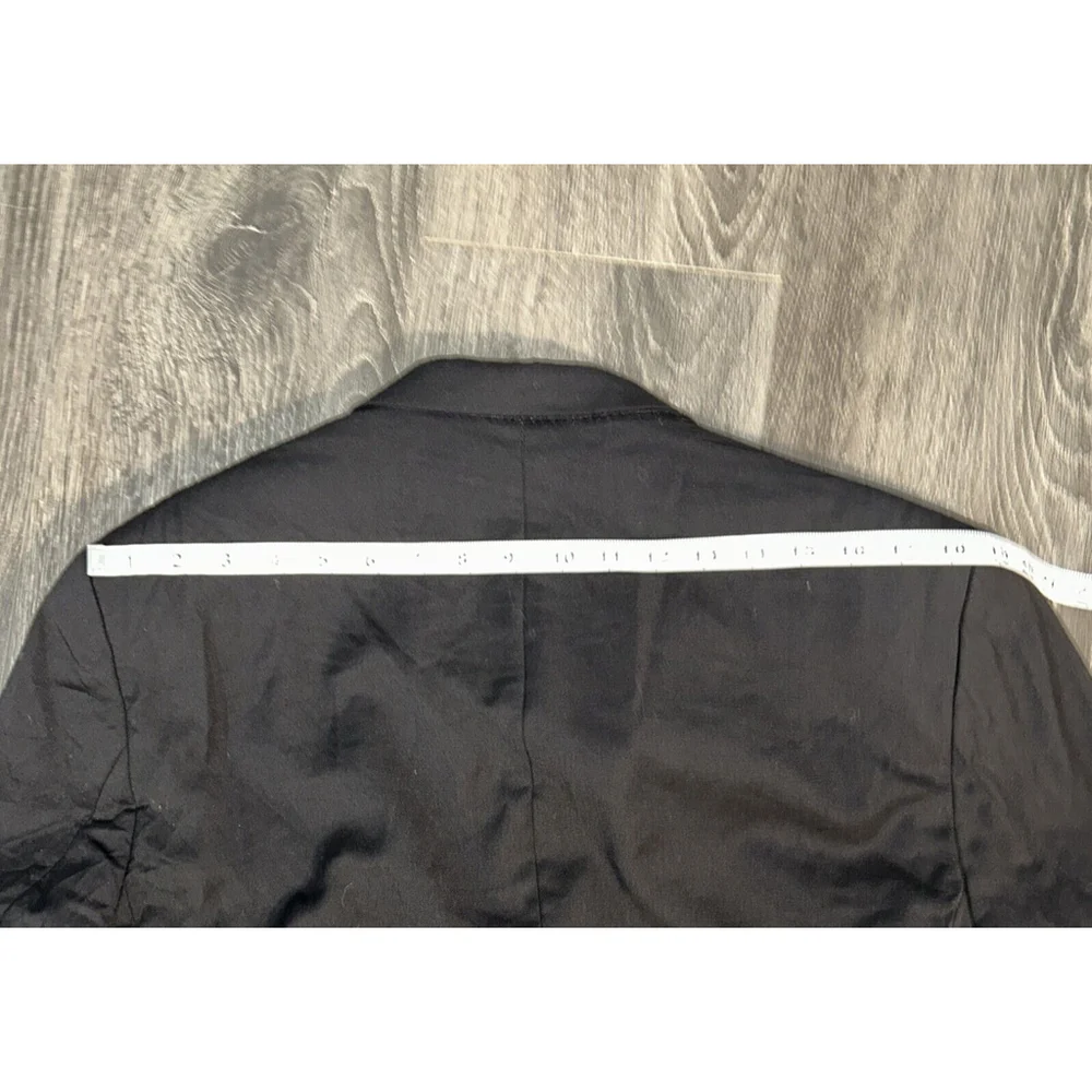 Lauren Ralph Lauren 42 L Black Two Button Jacket Vented